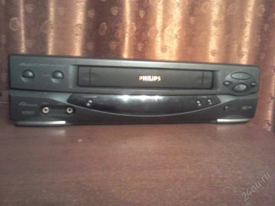 Лот: 1404882. Фото: 1. Видеомагнитофон Philips. Видеомагнитофоны