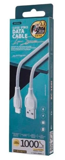 Лот: 19107500. Фото: 1. Кабель USB - Lightning Remax RC-160i... Дата-кабели, переходники