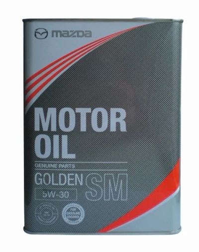 Лот: 4899417. Фото: 1. Mazda motor oil golden 5W30 SM... Масла, жидкости