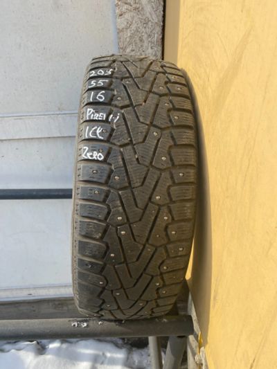 Лот: 21451857. Фото: 1. 1шт. 205-55-R16 Pirelli Ice Zero. Шины