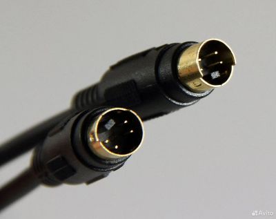 Лот: 25052421. Фото: 1. S-Video 4-pin кабель соединительный... Шлейфы, кабели, переходники