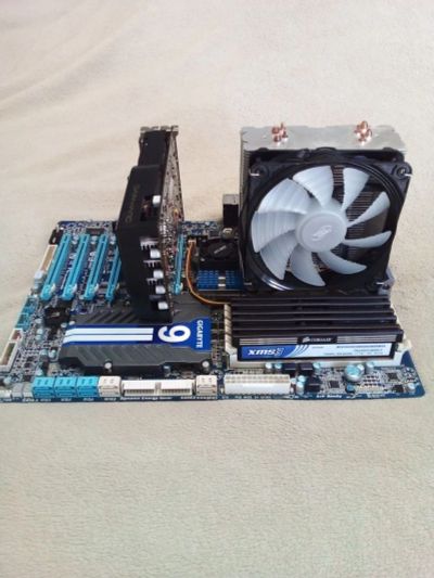 Лот: 25353862. Фото: 1. Материнская плата Gigabyte GA-x58A-UD9... Материнские платы