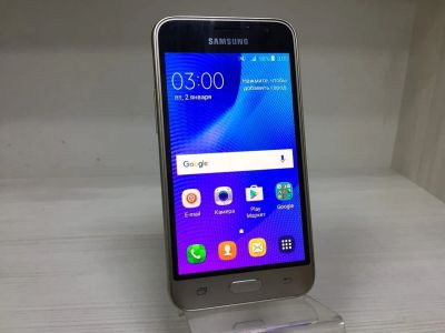 Лот: 15607670. Фото: 1. Смартфон Samsung Galaxy J1 (2016... Смартфоны