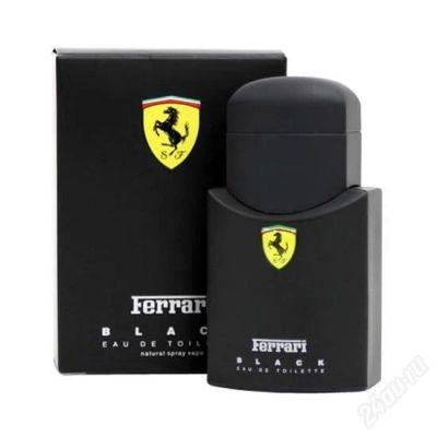 Лот: 2839515. Фото: 1. Ferrari Black туалетная вода 125мл. Мужская парфюмерия