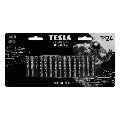 Лот: 24657979. Фото: 1. Батарейки Tesla Black+ LR03 (AAA... Батарейки, аккумуляторы, элементы питания