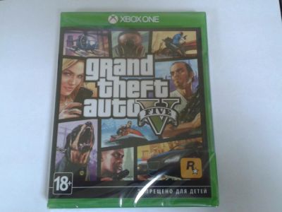 Лот: 4804529. Фото: 1. диск для Xbox one GTA5 gta 5 новый... Игры для консолей