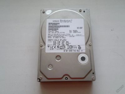 Лот: 5508921. Фото: 1. Жесткий диск 3,5" 250Gb IDE Hitachi... Жёсткие диски (HDD)