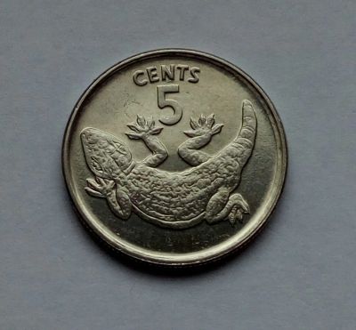 Лот: 19317960. Фото: 1. Кирибати. 5 центов 1979 UNC. Австралия и Океания