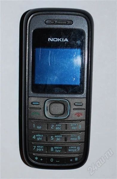 Лот: 1170495. Фото: 1. Nokia 1208 + батарея 1020 mAh. Кнопочные мобильные телефоны