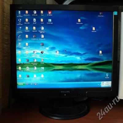 Лот: 673624. Фото: 1. Монитор Philips 17". ЖК-мониторы