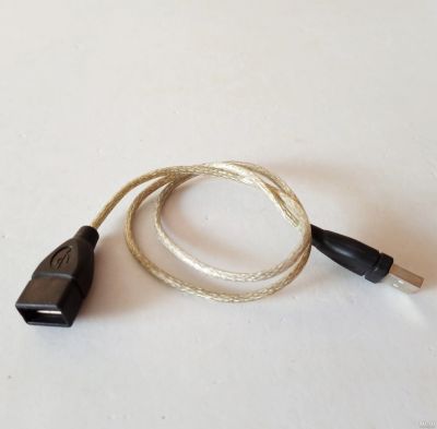Лот: 18564653. Фото: 1. Удлинитель USB (мама-папа) 45см. Шлейфы, кабели, переходники