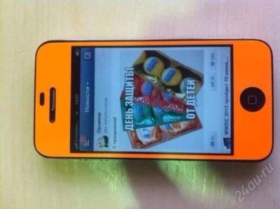 Лот: 2870128. Фото: 1. Iphone 4 c рубля. Смартфоны