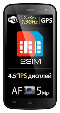 Лот: 6075775. Фото: 1. Explay Golf (черный). Смартфоны