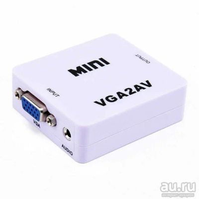 Лот: 15764422. Фото: 1. Переходник VGA (F) - 3RCA (F... Шлейфы, кабели, переходники