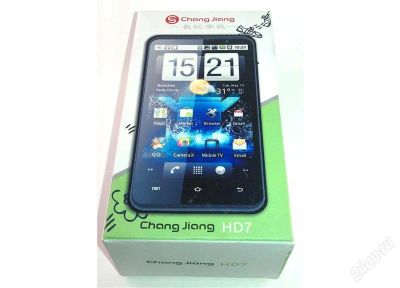 Лот: 1998827. Фото: 1. Коммуникатор Chang Jiang HD7... Смартфоны