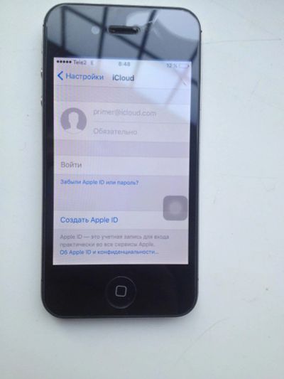 Лот: 8238980. Фото: 1. iPhone 4S 16GB рабочий, но внимательно... Смартфоны