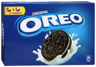 Лот: 12156124. Фото: 1. печенье Oreo шоколадный вкус... Корма