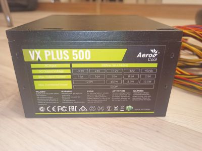 Лот: 19695224. Фото: 1. Блок питания AeroCool VX Plus... Корпуса, блоки питания