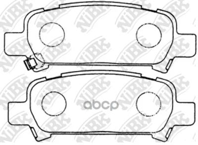 Лот: 24857953. Фото: 1. Тормозные Колодки Subaru Forester... Тормозная система