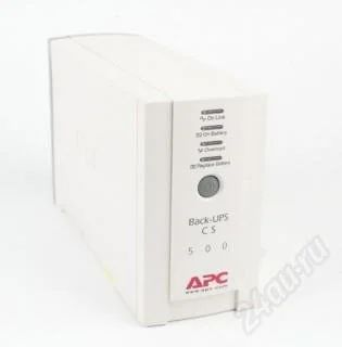 Лот: 1312566. Фото: 1. ИБП APC Back-Up CS 500VA [BK500-RS... ИБП, аккумуляторы для ИБП