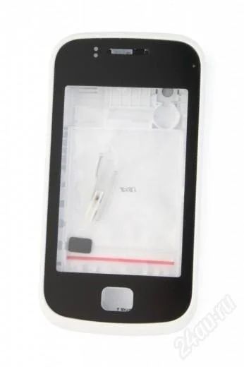 Лот: 2738639. Фото: 1. корпус samsung S5660 ЧЁРНЫЙ. Корпуса, клавиатуры, кнопки