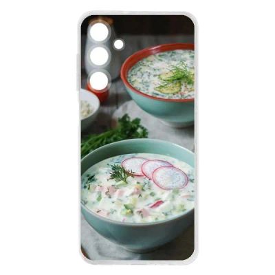 Лот: 25540861. Фото: 1. Чехол Krutoff Clear Case "Окрошка... Чехлы, бамперы