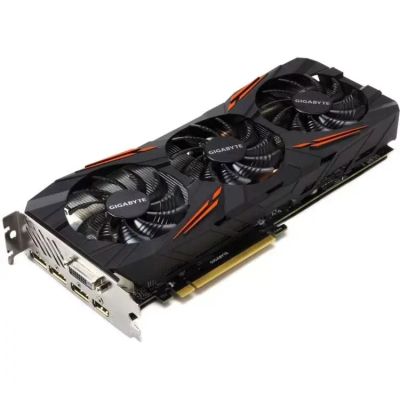 Лот: 14169724. Фото: 1. Gigabyte nvidia gtx 1080 g1 gaming. Видеокарты