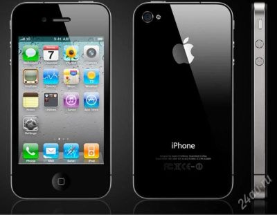 Лот: 1359154. Фото: 1. iphone 4 32gb ростест!. Смартфоны