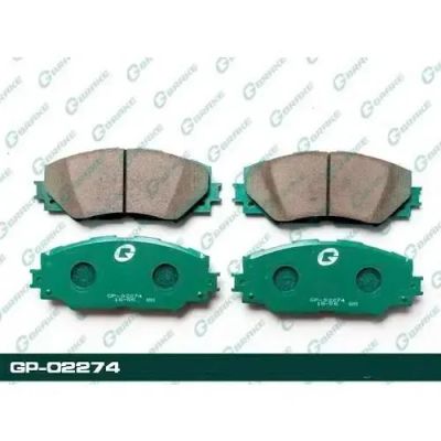 Лот: 20177225. Фото: 1. Тормозные колодки GP02274 G-BRAKE... Тормозная система