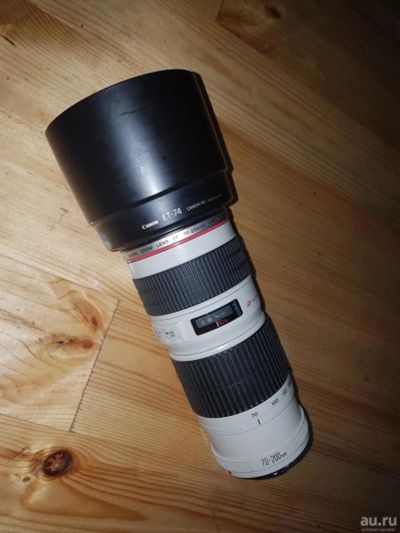 Лот: 8021779. Фото: 1. Объектив Canon EF 70-200 4L USM. Объективы