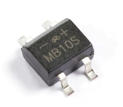 Лот: 19854472. Фото: 1. диодный мост MB10S 0.5A 1000V... Диоды и тиристоры