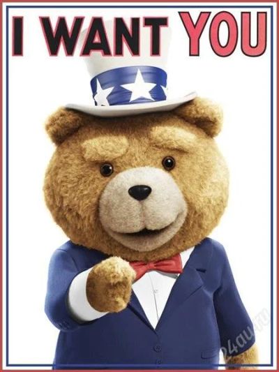 Лот: 2098199. Фото: 1. мишка TED из фильма третий лишний. Фигурки, статуэтки