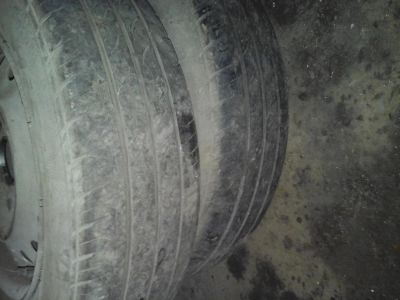 Лот: 5003283. Фото: 1. лето на штампах от нисан сани. Шины на дисках