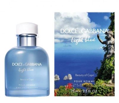 Лот: 11143947. Фото: 1. D&g men Light Blue Beauty Of Capri... Мужская парфюмерия
