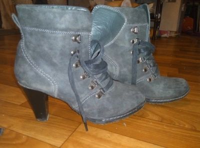 Лот: 8713008. Фото: 1. ботильоны 40р-р. повторные торги. Ботильоны, полусапожки