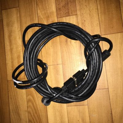 Лот: 14552998. Фото: 1. Шнур кабель VGA-VGA для компьютера... Шлейфы, кабели, переходники