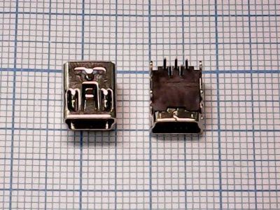 Лот: 12287889. Фото: 1. Разъём mini-USB №32. Разъёмы