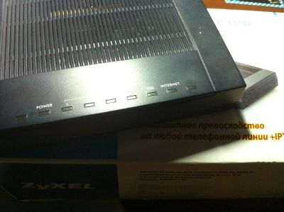 Лот: 3229092. Фото: 1. ADSL2+ модем ZyXEL P660RT2 EE. Проводные модемы