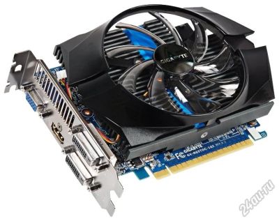 Лот: 6677367. Фото: 1. Видеокарта Gigabyte GTX 650 ti... Видеокарты