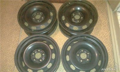 Лот: 8466742. Фото: 1. Диски штамп почти новые 5х114... Диски