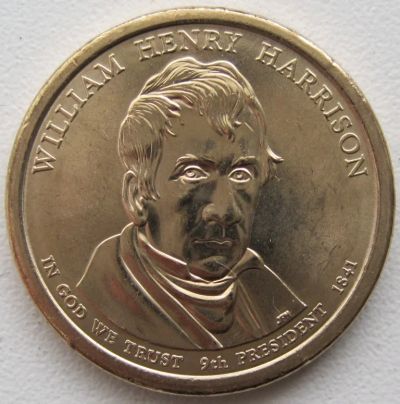 Лот: 6724495. Фото: 1. США 1 доллар 2009. 9-й президент... Америка