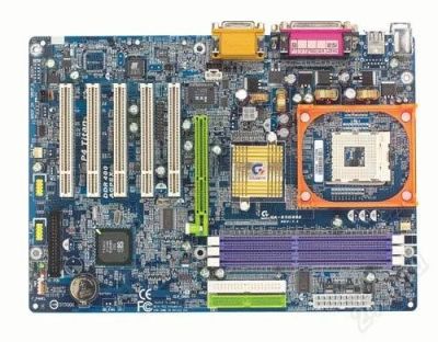Лот: 68203. Фото: 1. Материнская плата Gigabyte GA-8SG800... Материнские платы