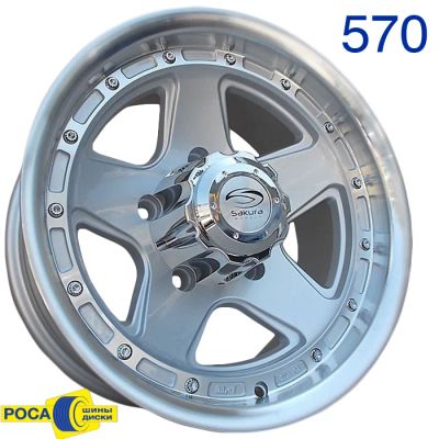 Лот: 3415632. Фото: 1. Комплект дисков Sakura Wheels... Диски