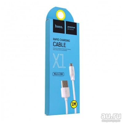 Лот: 15250837. Фото: 1. Дата кабель HOCO X1 Micro - USB... Дата-кабели, переходники