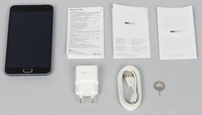 Лот: 6186592. Фото: 1. Meizu M2 Note 16Gb Gray. Смартфоны