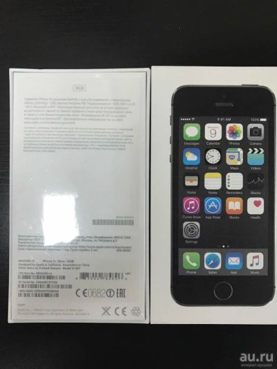 Лот: 8614276. Фото: 1. iphone 5s 16gb a1457 официальная... Смартфоны