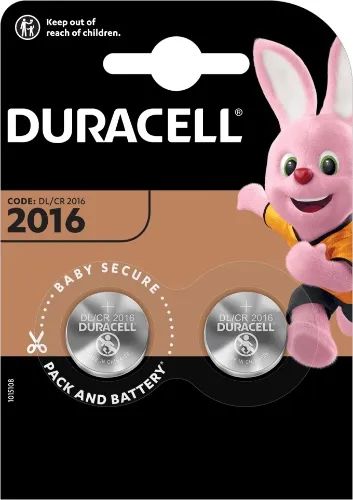 Лот: 24466012. Фото: 1. Батарейки Duracell литиевые CR2016-2BL... Батарейки, аккумуляторы, элементы питания