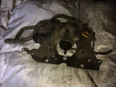 Лот: 15854492. Фото: 1. Впуск + Дроссельная заслонка Toyota... Двигатель и элементы двигателя
