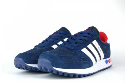 Лот: 16848873. Фото: 1. Кроссовки Adidas LA Trainer Blue... Кеды, кроссовки, слипоны