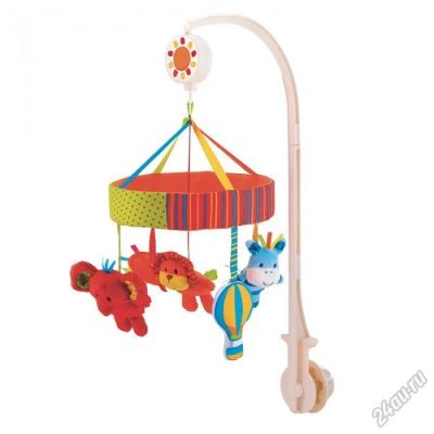 Лот: 5591652. Фото: 1. Мобиль линии "Сафари" от Mothercare. Для младенцев